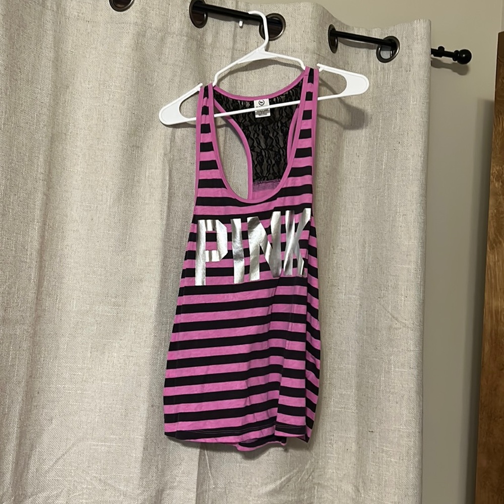 Pink Victoria’s Secret Small Activewear Top